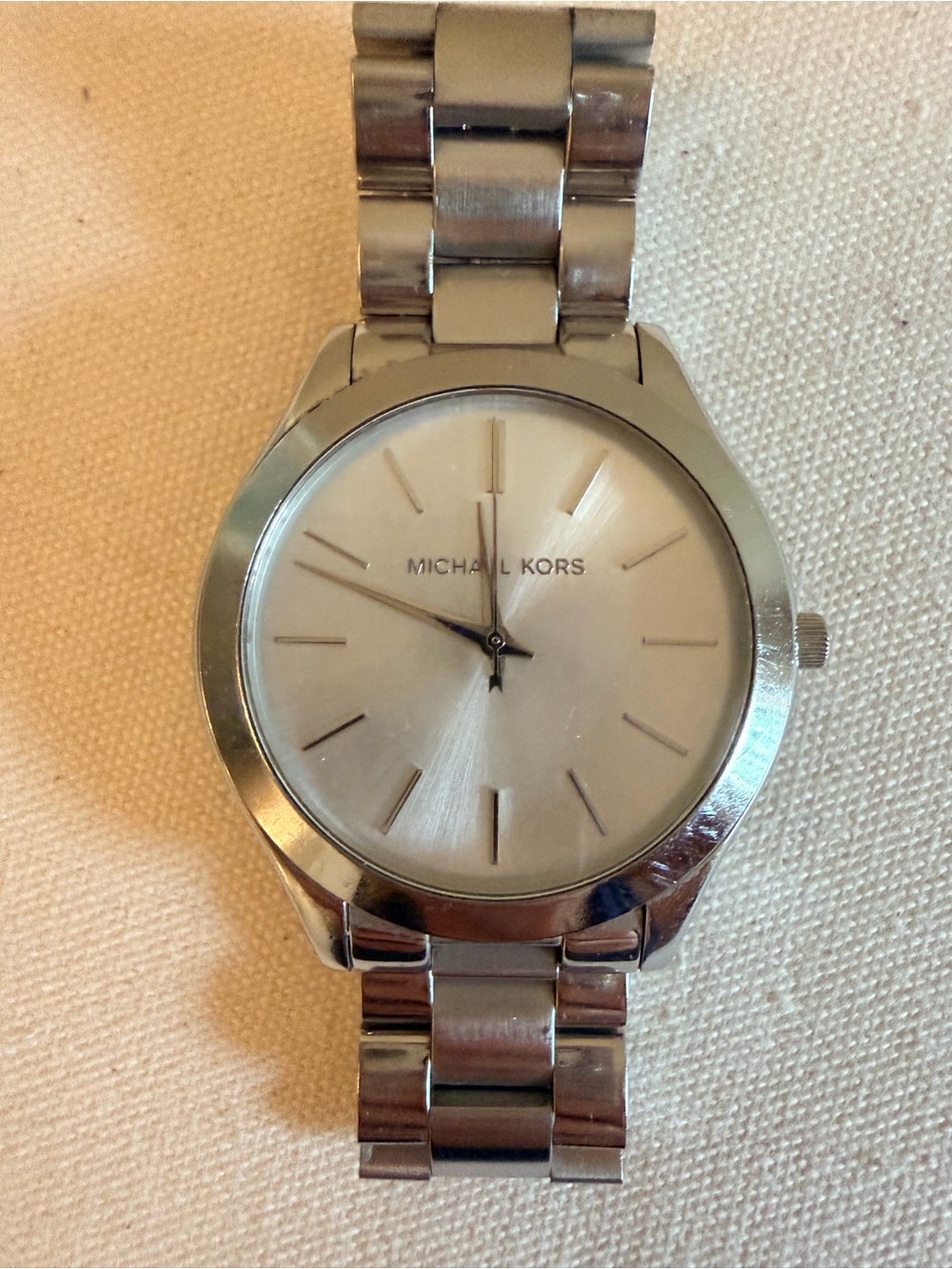 Womens Michael Kors Stainless Steel Bracelt Watch